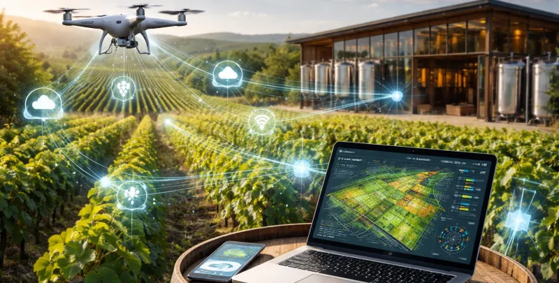 Dalla vigna al dato: come l'intelligenza artificiale sta rivoluzionando la viticoltura toscana tra Bolgheri e San Gimignano